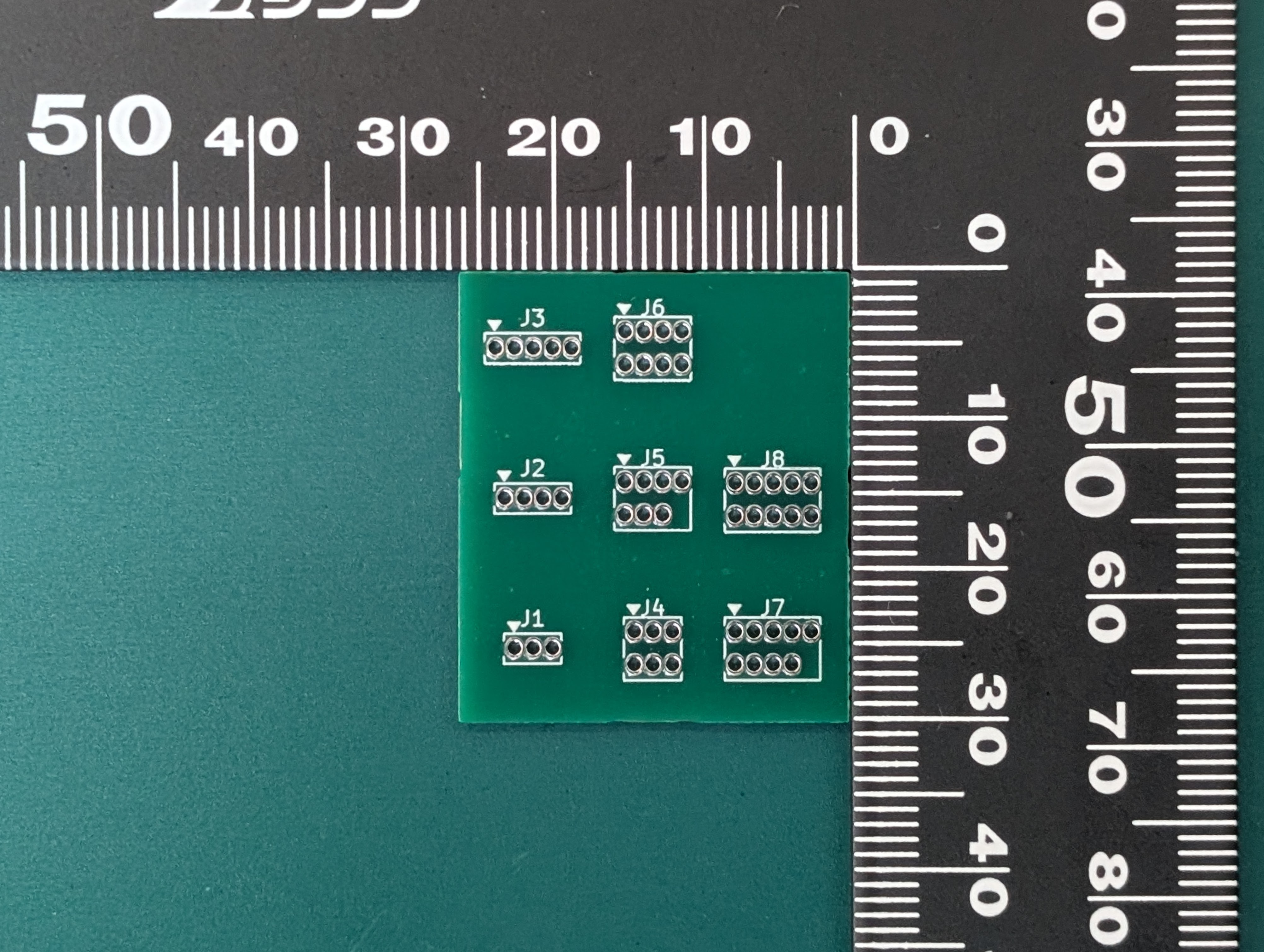 ピン数ごとのターゲットフットプリントサイズ